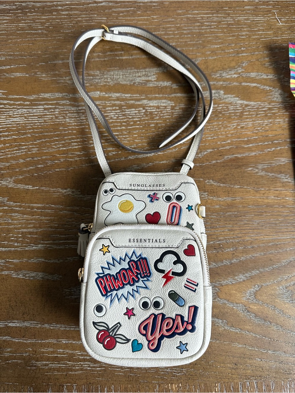 Anya Hindmarch All Over Stickers Essential Crossbody